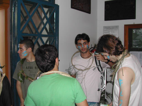 Recep&ccedil;&atilde;o dos calouro 2008-2